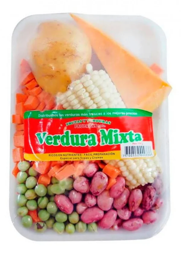 Picado de verduras Mixta