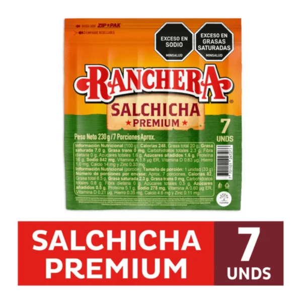 Salchicha Ranchera 230 gr