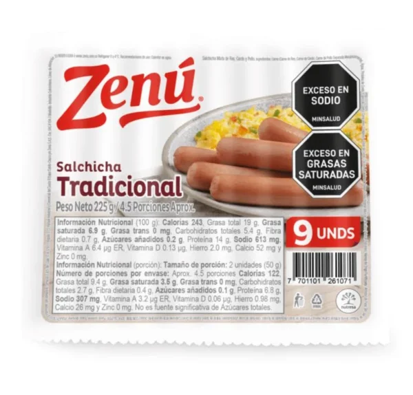 Salchicha Tradicional 225 gr